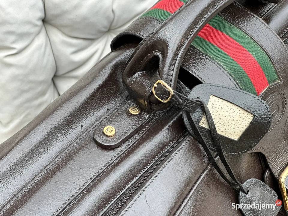 Walizka podróżna Gucci klasyka luksusu z lat 70