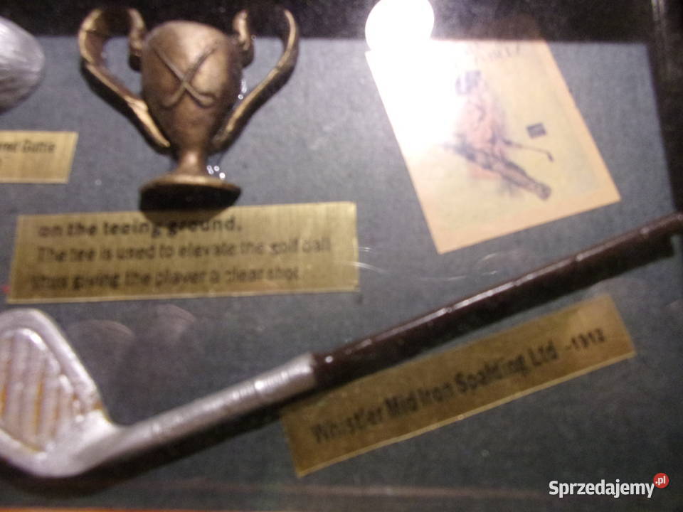 Prezent wielbiceli GOLFA obazek z historia tego