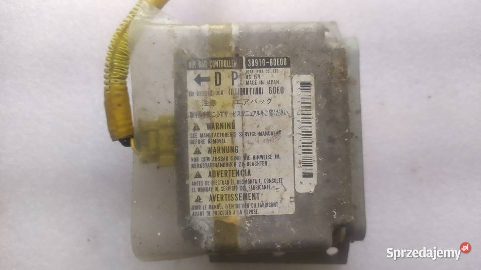 Sterownik poduszek AIRBAG Suzuki Swift Byków