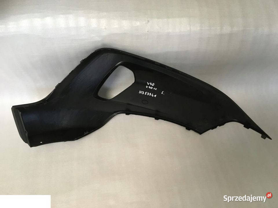 VOLVO V40 V40CC NAKŁADKA ZDERZAKA LEWA 31353341 Kozubszczyzna