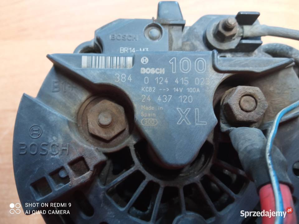 Alternator Bosch 0124415023 Opel Astra II 2002 r osobowe podkarpackie Oleszyce