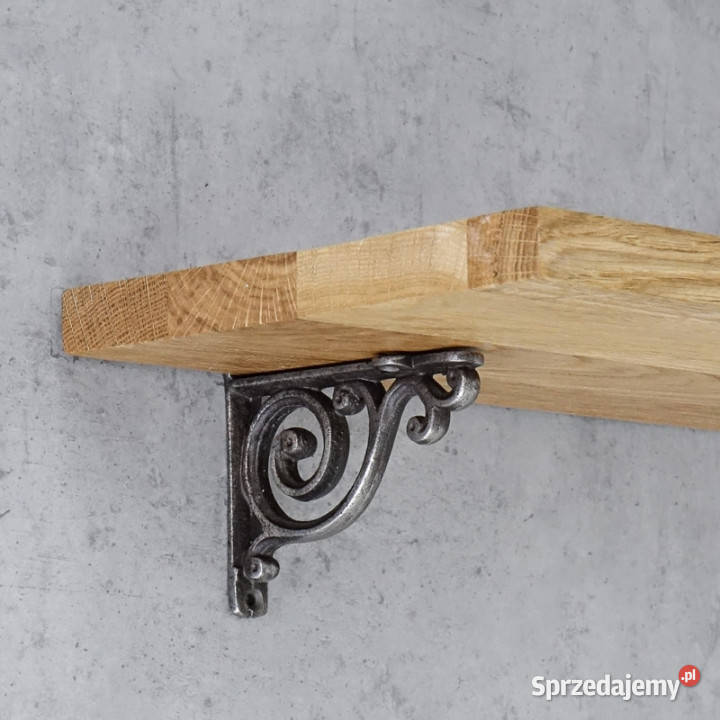 Wspornik półki SPIRALA 100x90mm NATURAL Chmielnik