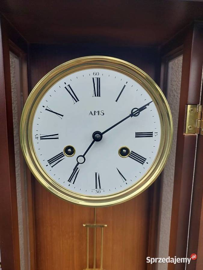 Zegar ścienny AMS w stylu biedermeier ładny sprzedam