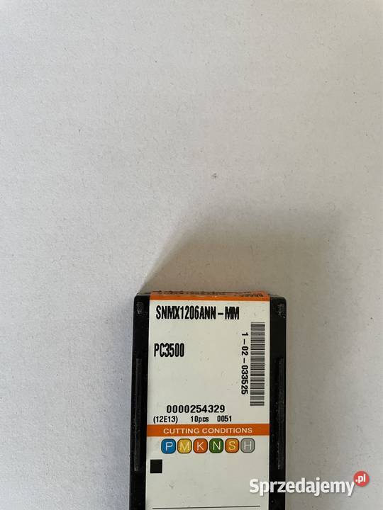 Płytki KORLOY SNMX1206ANNMM PC3500 Czarnożyły