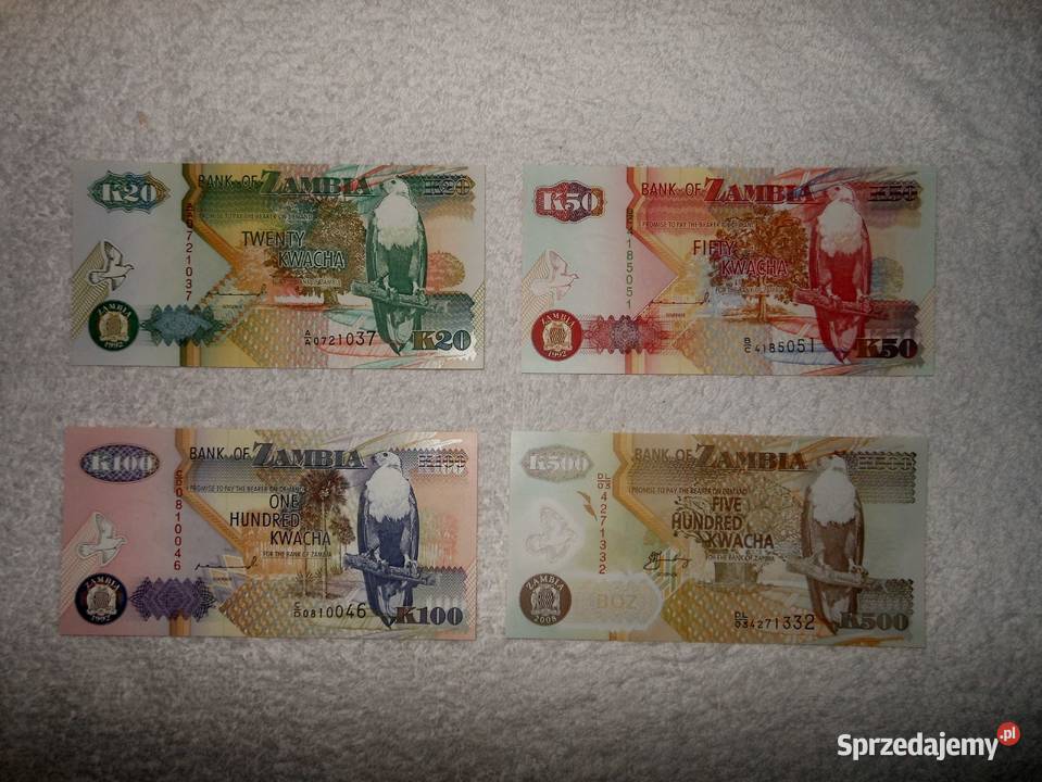 Dziewięć nowych polimerowych banknotów Bukowo sprzedam