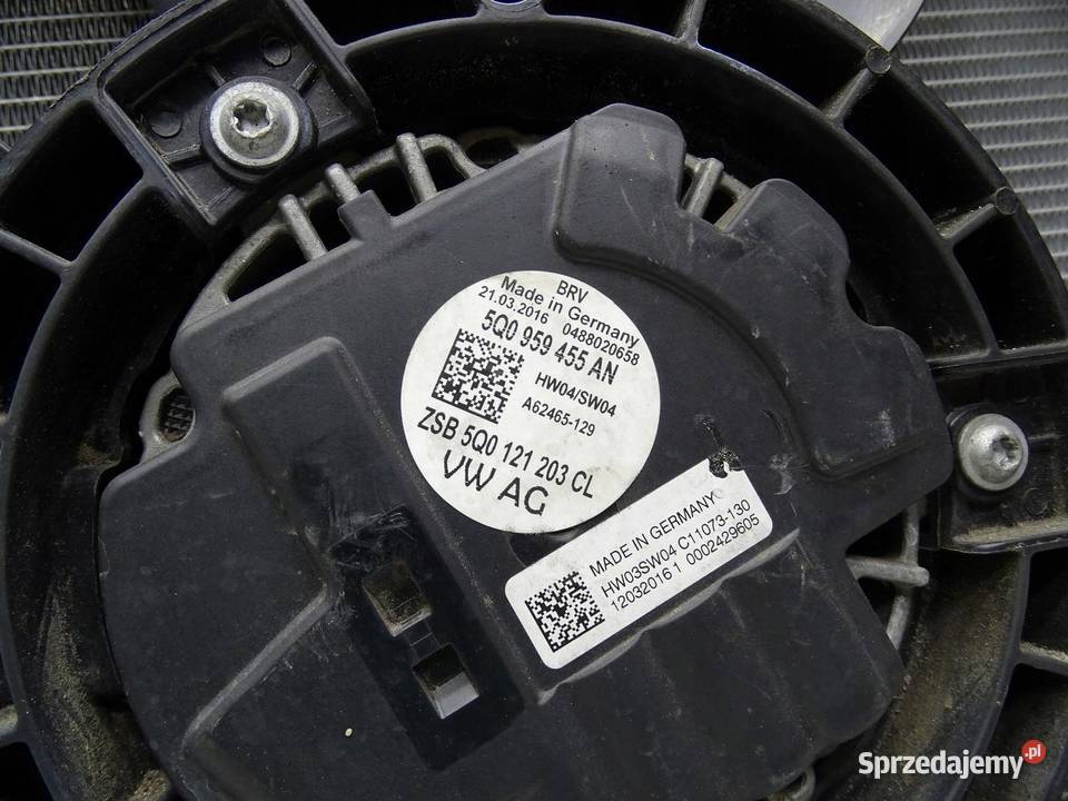 KOMPLET CHŁODNIC 5Q0121203CL 20 TDI OCTAVIA III