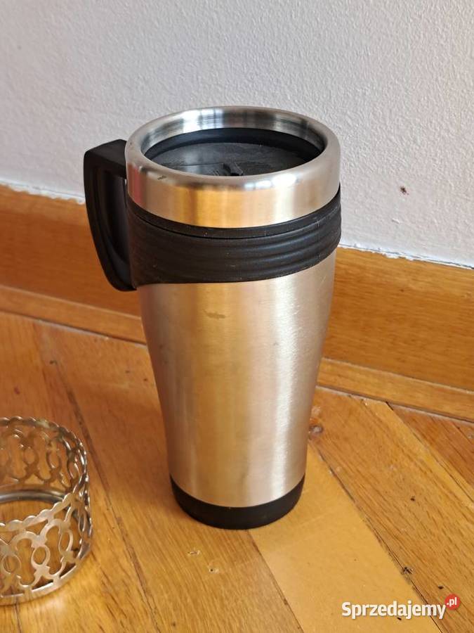 Zestaw Kubek Starbucks termos metalowe koszyczki Pruszków