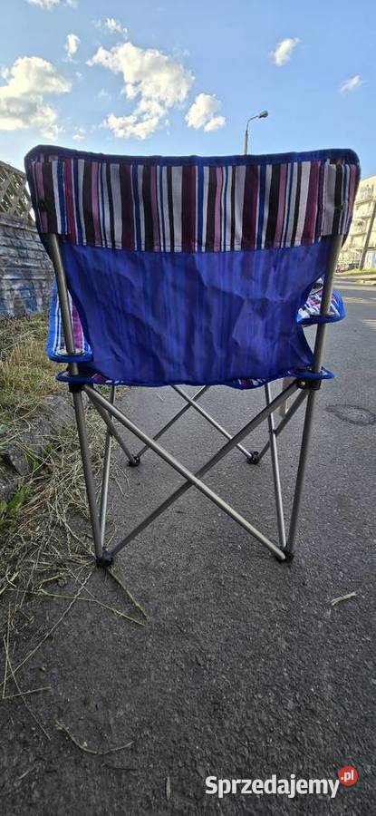 Fotel rozkładany turystyczny kempingowy z