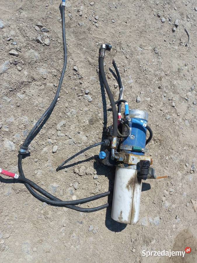 Pompa hydrauliczna 24v ze zbiornikiem wywrotu Piaski