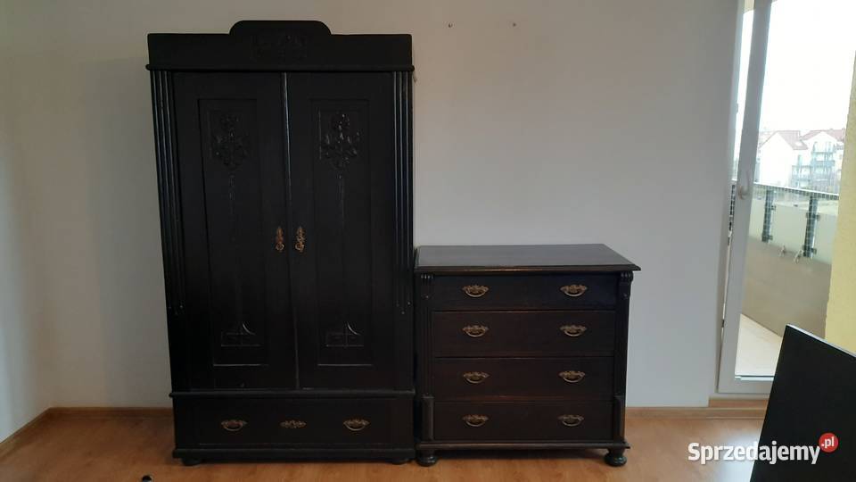 Szafa lite drewno antyk stan Opole