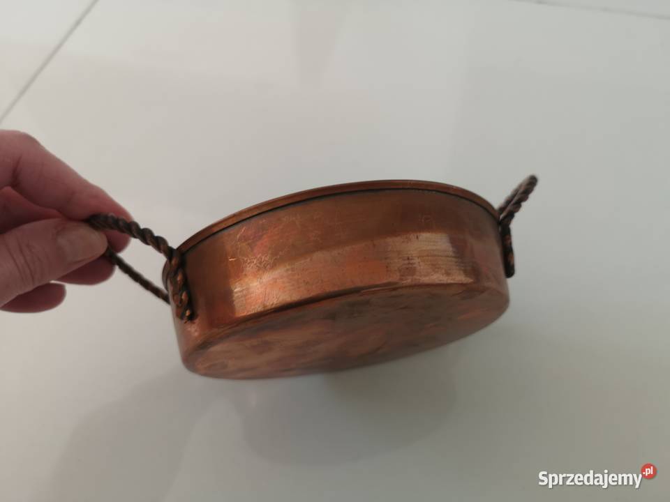 patera mosiądz vintage kujawsko-pomorskie