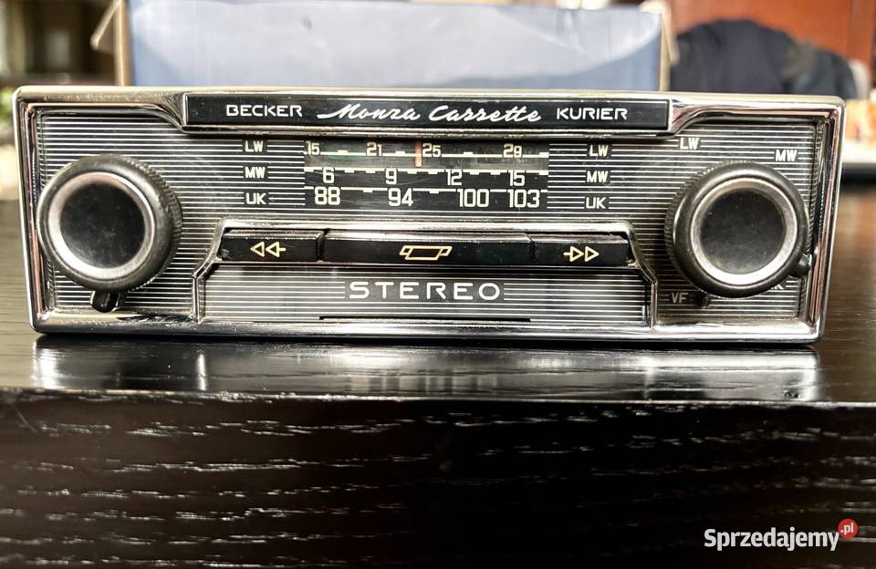 Radio BECKER Monza Cassette Kurier Mercedes