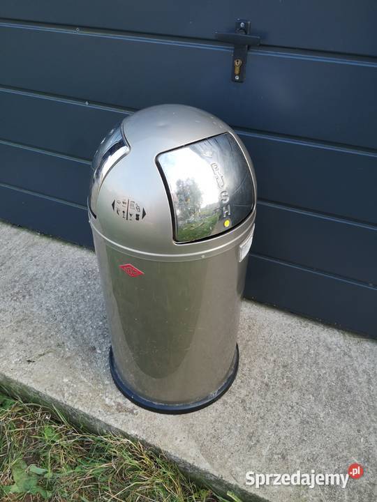 Wesco kosz na śmieci szary 50l łódzkie Aleksandrów Łódzki