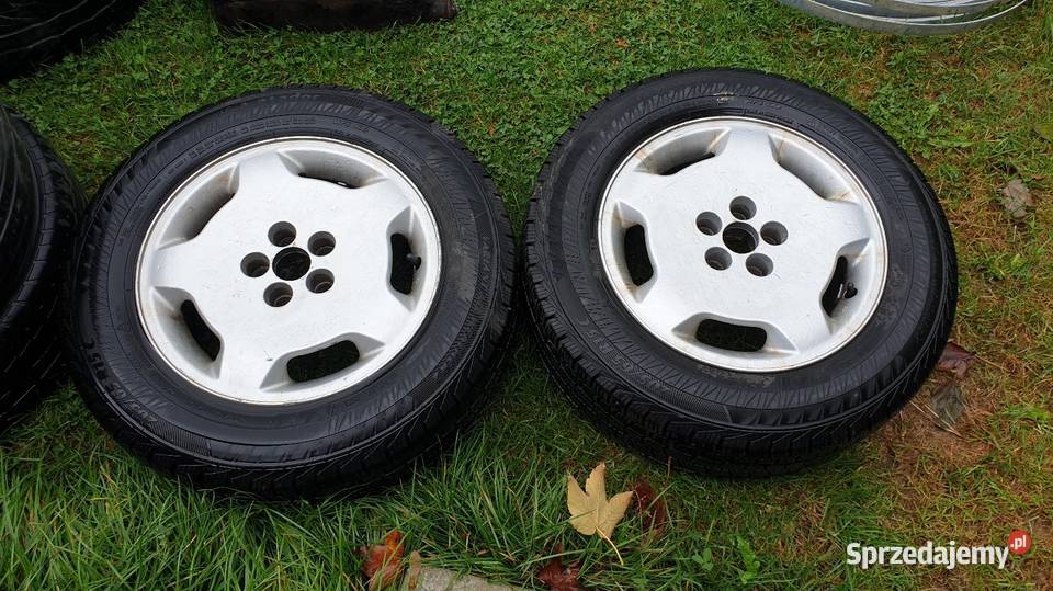 2 Alufelgi Fiat Ulsy kola z oponami R15 C zimowe Grybów