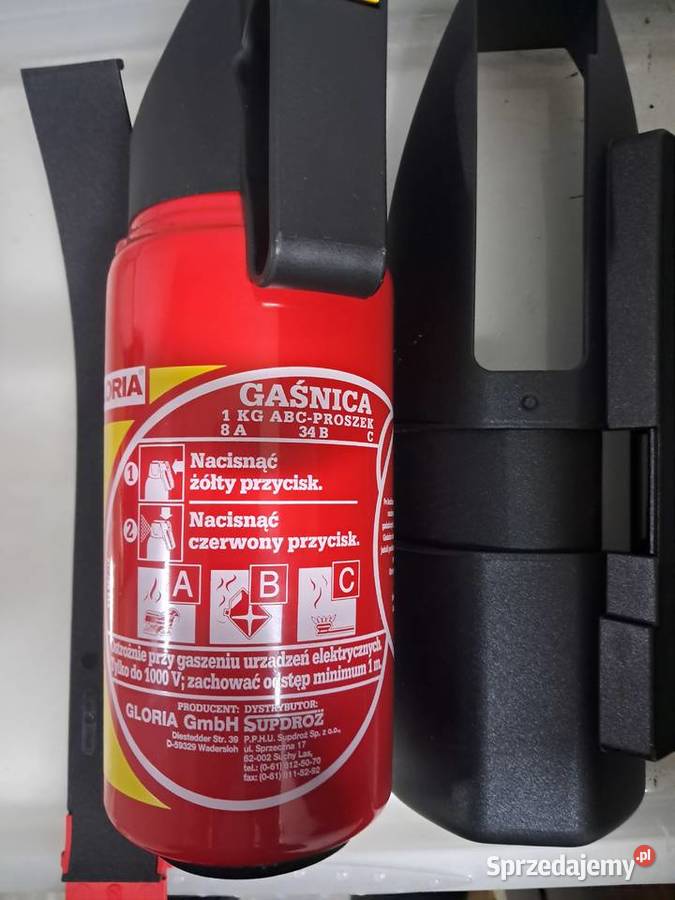 Gaśnica proszkowa GLORIA 1 ABC GP6x AUDI Radlin