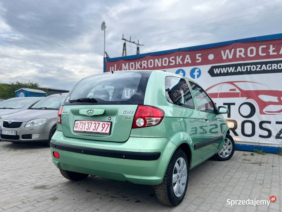 Hyundai Getz 14 Benzyna Klimatyzacja 114 Zamiana Getz dolnośląskie