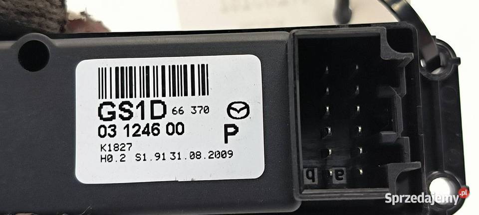 PRZYCISK MAZDA 6 II GS1D66370 Pozostałe Lipno