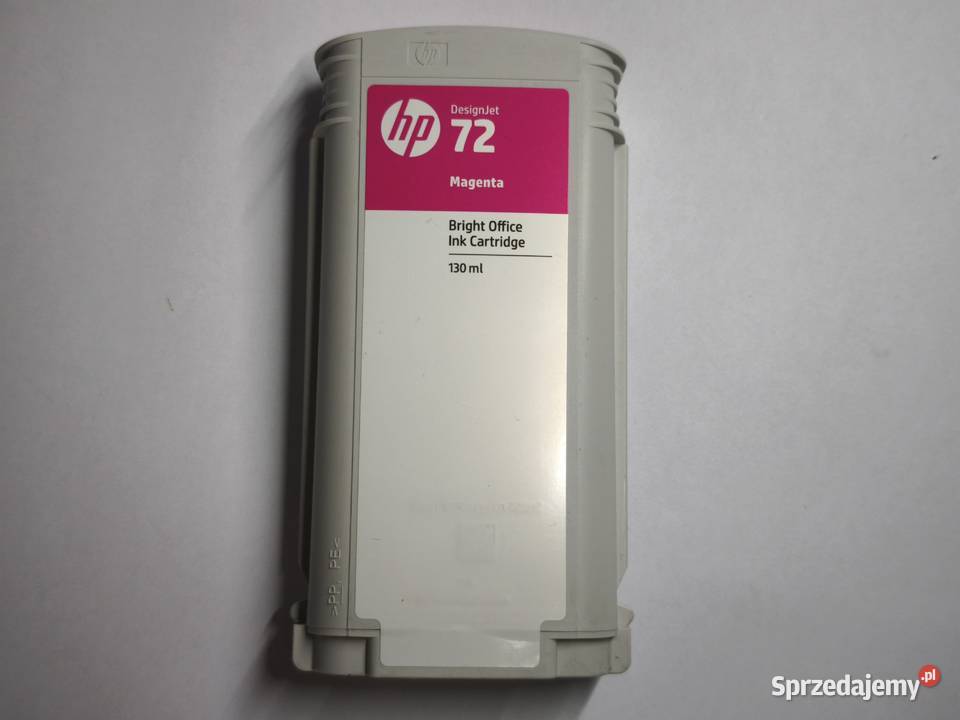 TUSZ HP 72 MAGENTA C9372A 160g NO BOX Gdańsk