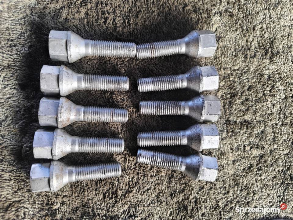ŚRUBY SZPILKI DO KÓŁ M12x15 Długość gwintu 40 mm Kamień Pomorski