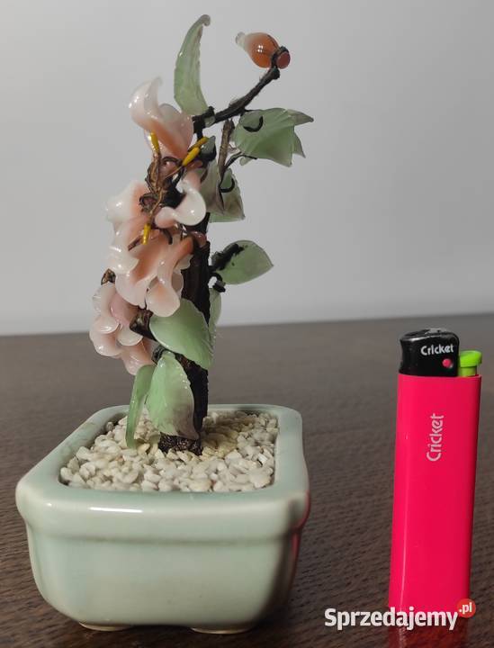Drzewko bonsai szklane ze szkła szkło ceramika Warszawa