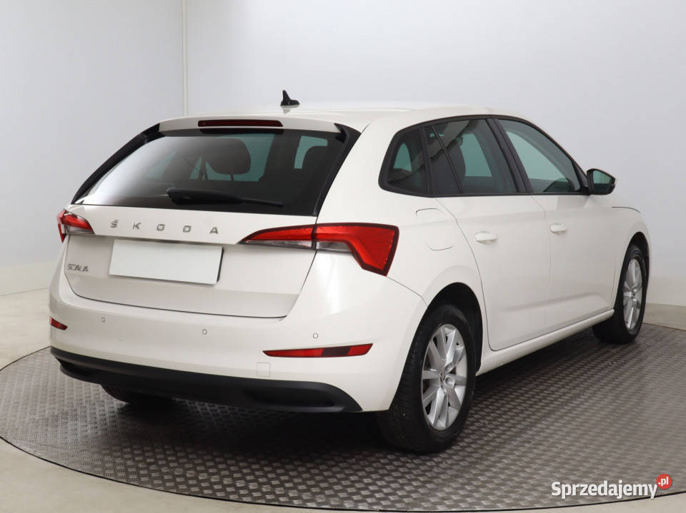 Skoda Scala 10 TSI biały Bielany Wrocławskie