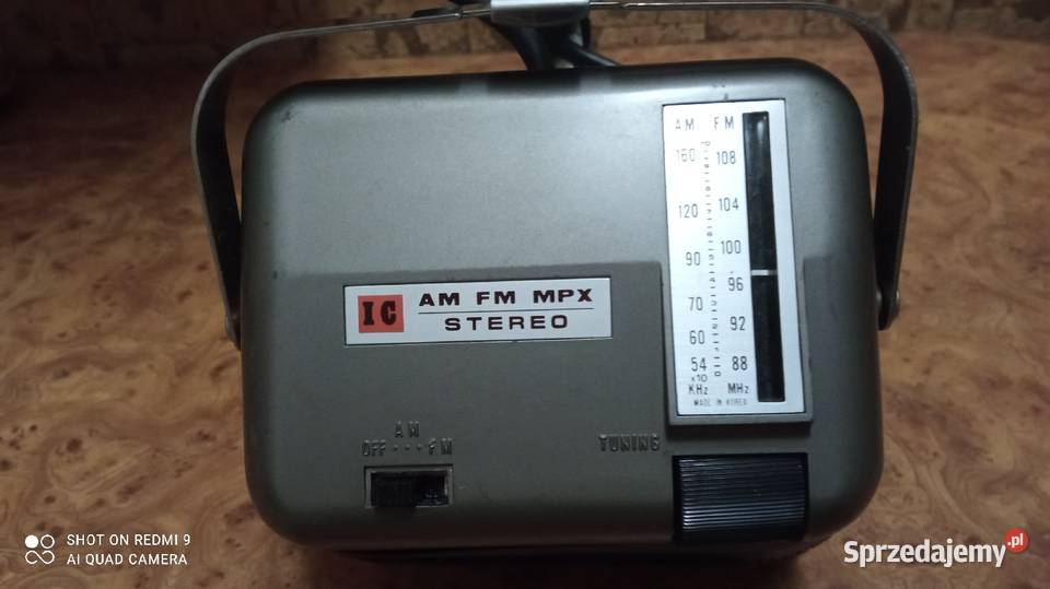 Słuchawki z radiem HONE Y BELL japońskie z lat Wrocław sprzedam