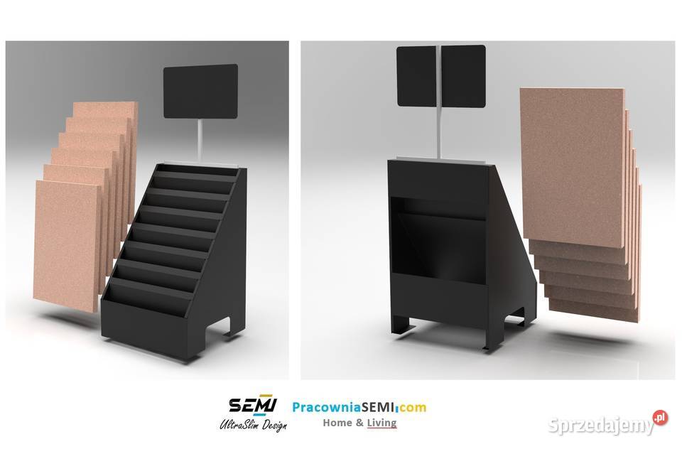Ekspozytor stand reklamowy trybunka stojak Jeżowe