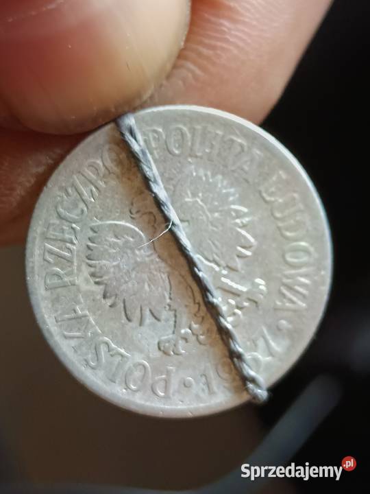 Sprzedam monete 50 groszy 1957 mala skretka Chełm