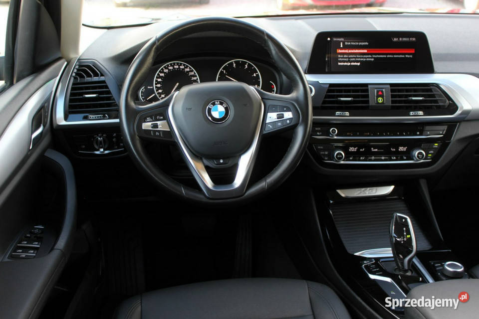 BMW X3 SalonPL FV23 ElKlapa Skóra GrzKierownica nieuszkodzony mazowieckie