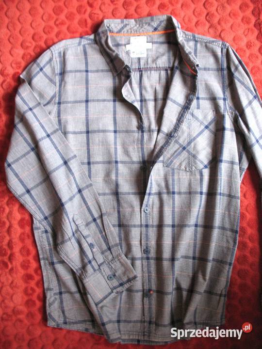 Koszula męska bawełna L 47 178 klatka 120 fat Siedlce