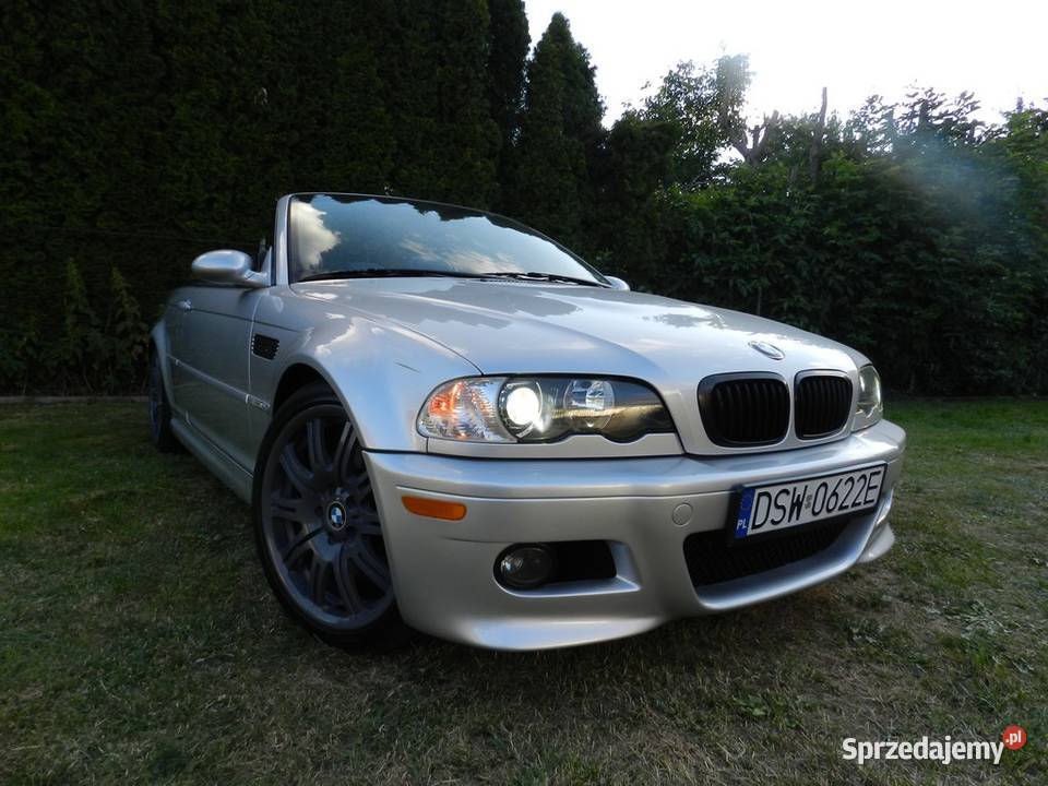 BMW M3 E46 CABRIO 343 M Power IMPORT CALIFORNIA 343KM Samochody osobowe Strzegom