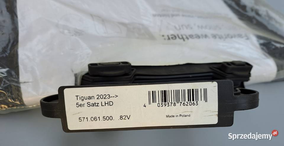 Oryginalne Dywaniki Gumowe VW Tiguan III 2024 dolnośląskie Mielęcin