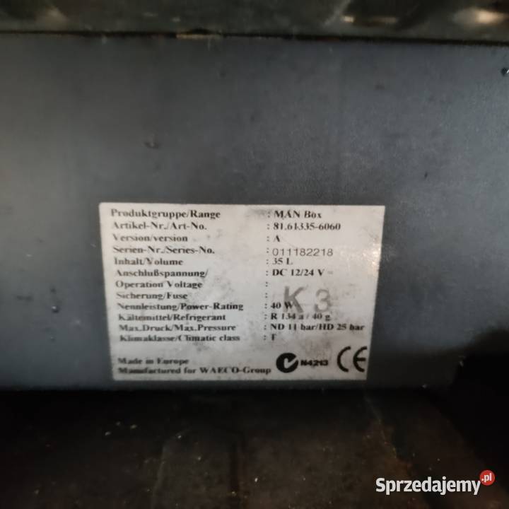 Lodówka MAN stan Baranów Sandomierski sprzedam