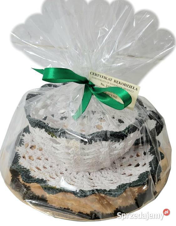 Filiżanka na słodycze ręcznie wykonana Krzywaczka