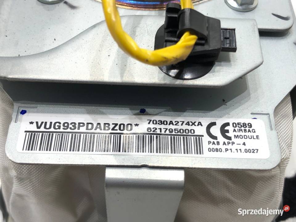 PODUSZKA POWIETRZNA PASAŻERA MITSUBISHI MIRAGE