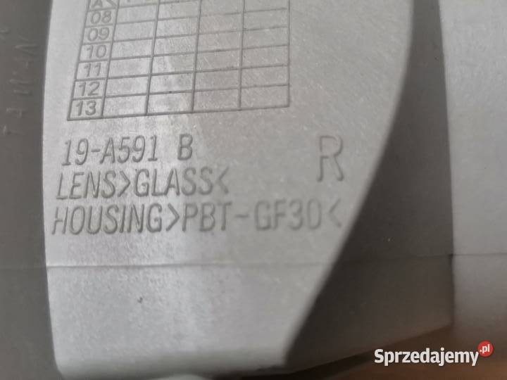 VOLVO V50 0407 S40 0412 NOWY PRAWY HALOGEN H11 Międzychód