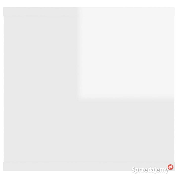 Półka ścienna wysoki połysk biała 102x30x29 Półki Warszawa