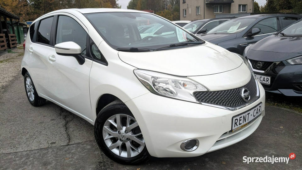 Nissan Note 12iZAREJESTROWANYBezwypadkowy przyciemniane szyby