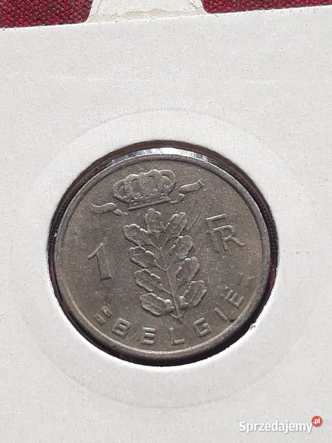 1 Frank Belgia 1980 rBelie wielkopolskie