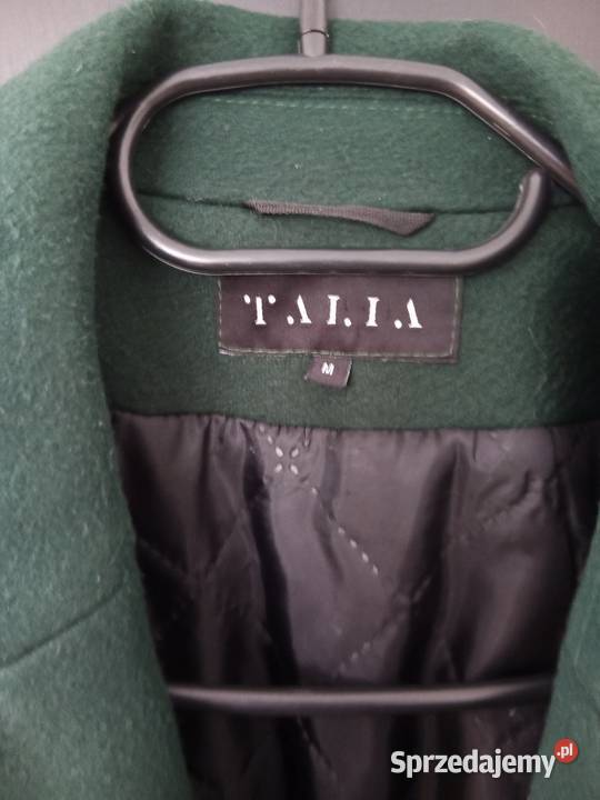 Płaszcz zielony damski Hrubieszów