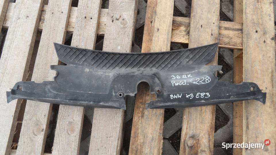 BMW X3 E83 04r 30 B osłona pasa przedniego