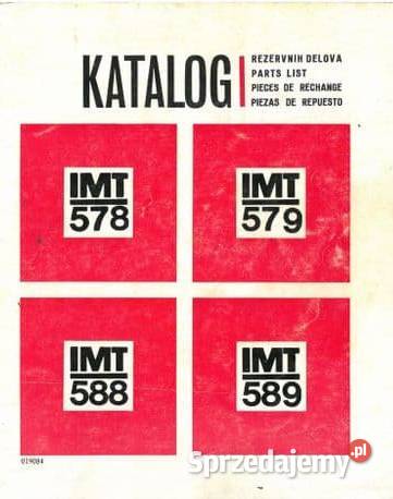 Katalog części IMT 578 579 588 589