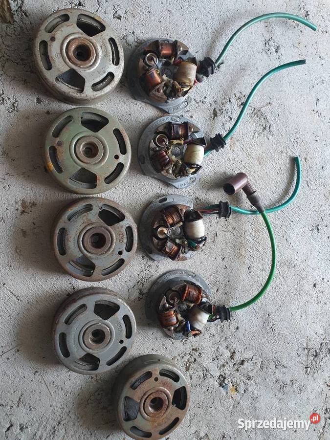 Zestaw koło magnesowe i zapłon motorynka podkarpackie Rzeszów sprzedam
