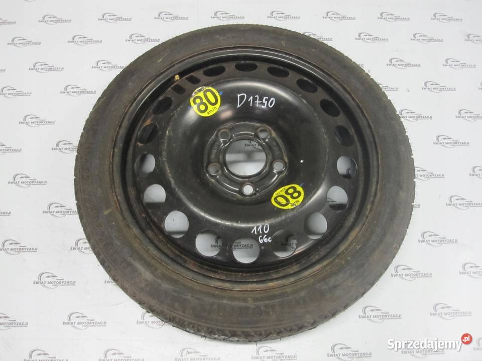 OPEL VECTRA C koło dojazdowe 1157016 92M 5x110 świętokrzyskie
