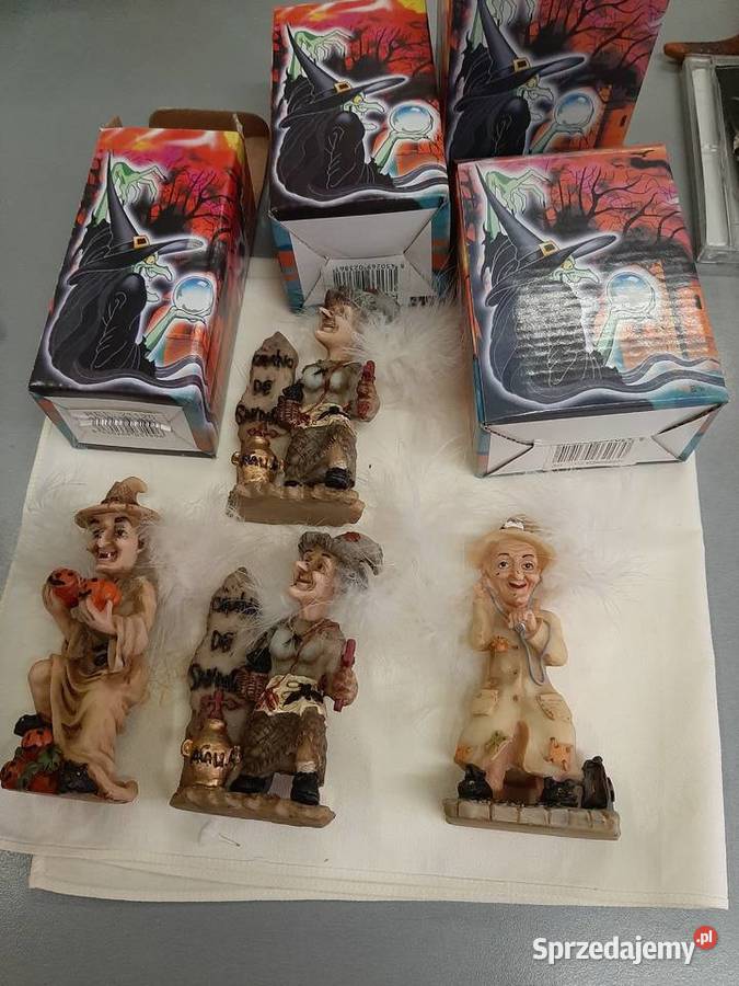 Halloween 4 figurki czarownic 1012 Stronie Śląskie