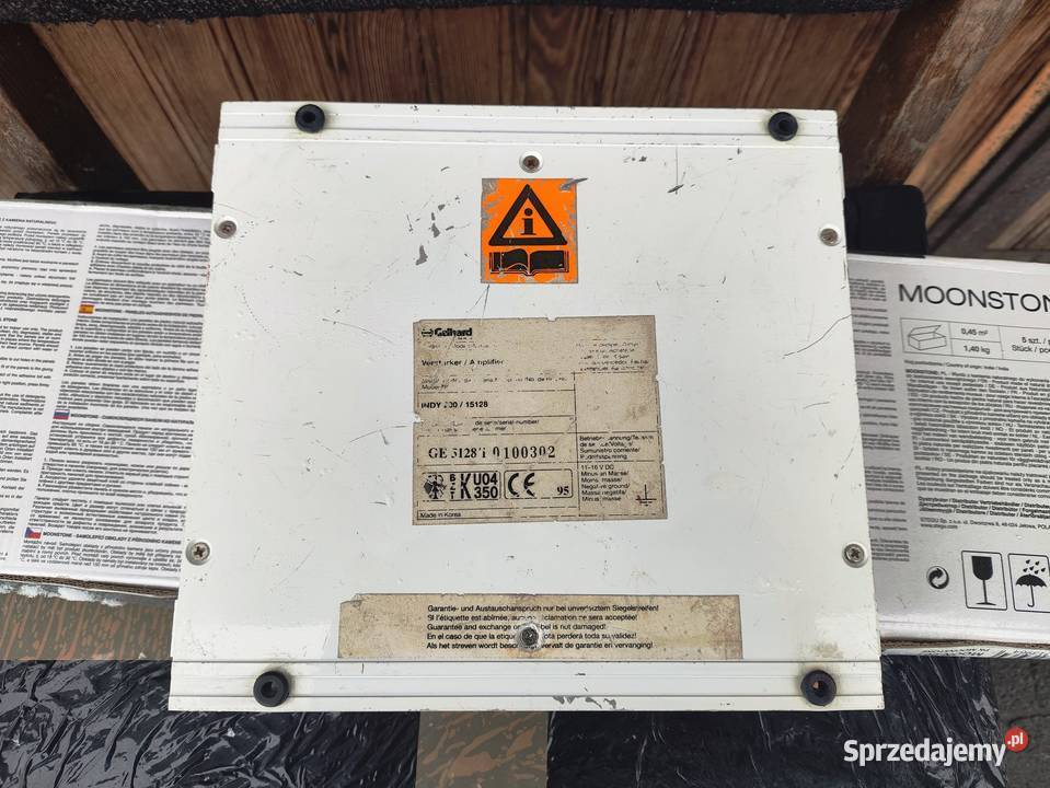 Wzmacniacz samochodowy 2 kanałowy Gelhard Indy śląskie Niegowonice