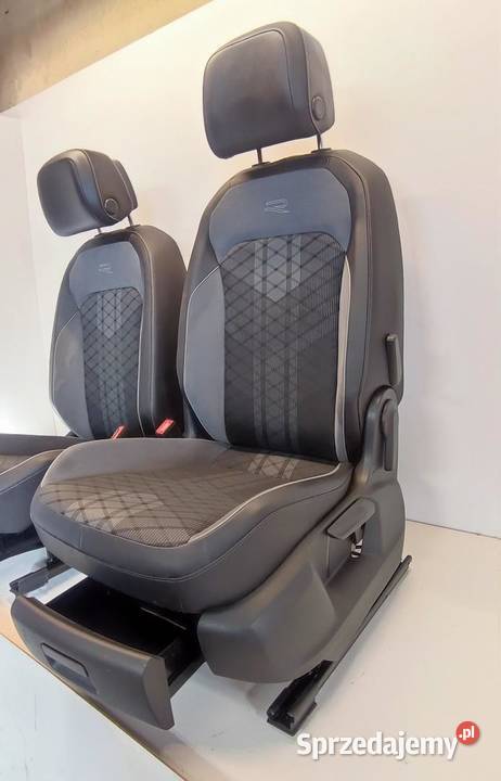 VW TIGUAN II FOTELE KANAPA RLINE GRZANE