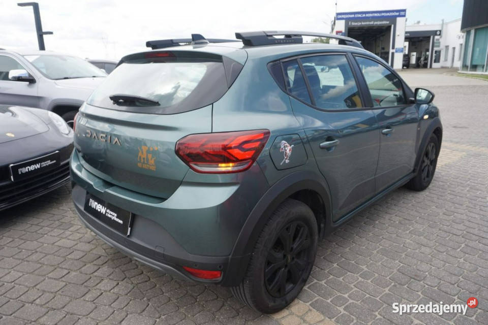 Dacia Sandero Stepway 10TCe 90 CVT Extreme salon czujnik martwego pola Sandero Stepway Lublin