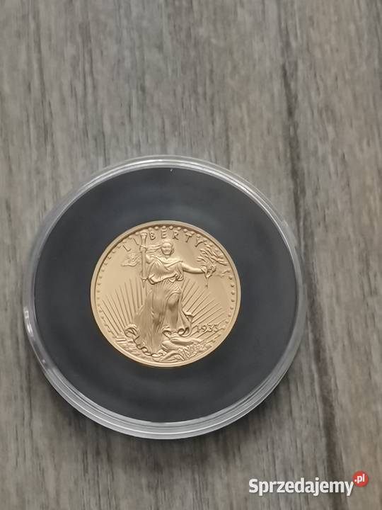 Moneta Replika $20 Double Eagle z 1933 roku z Certyfikatem