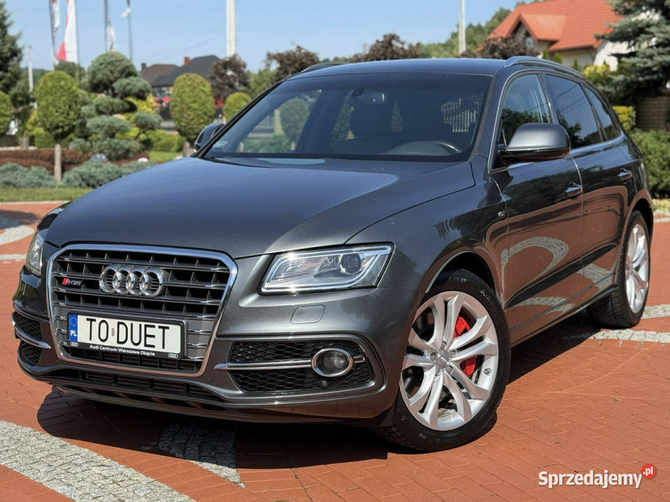 Audi SQ5 30 BiTurbo 313 Full 1 Właściciel Salon regulowane zawieszenie Widełki